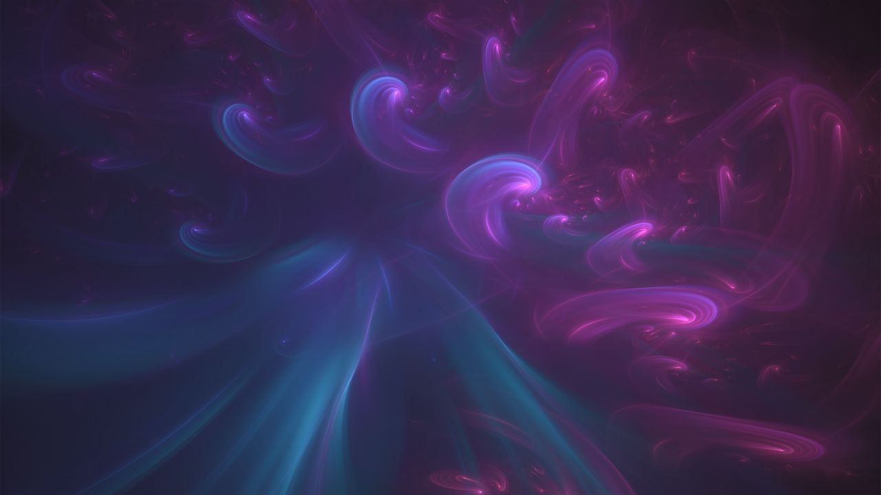 Wallpaper glow, shapes, background, abstraction