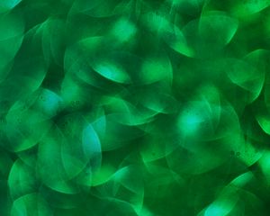 Preview wallpaper glow, spots, green, abstraction