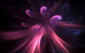 Preview wallpaper glow, whirlwind, purple, background