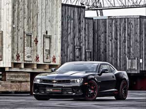 Preview wallpaper gme exclusive, sports car, chevrolet, camaro, ss