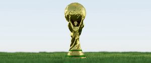 Preview wallpaper goblet, fifa world cup, football, trophy, championship