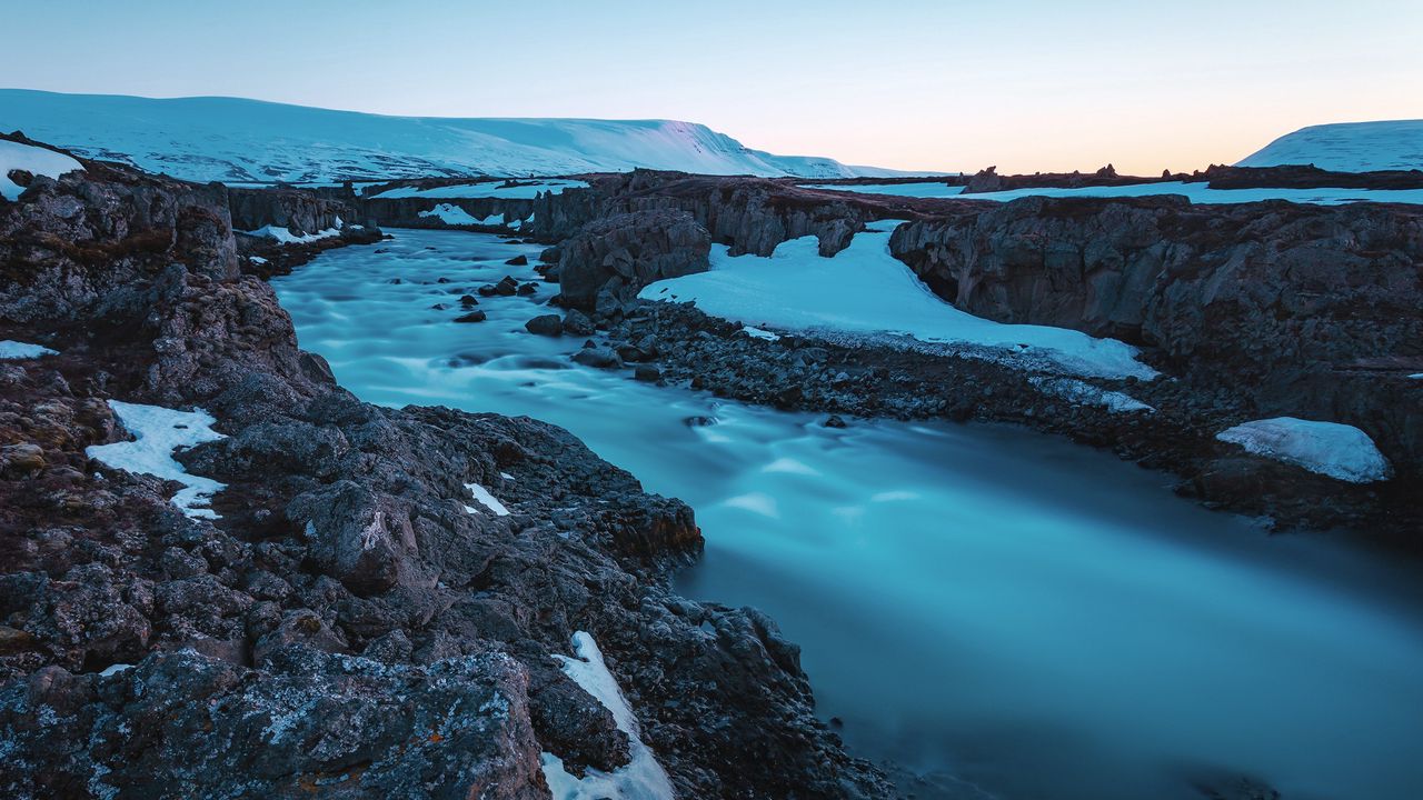 Wallpaper Godafoss Waterfall Iceland Hd Picture Image 4421