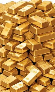 Preview wallpaper gold bars, gold, bars, wealth