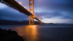 Preview wallpaper golden gate bridge, landscape, san francisco, california, usa