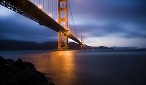 Preview wallpaper golden gate bridge, landscape, san francisco, california, usa