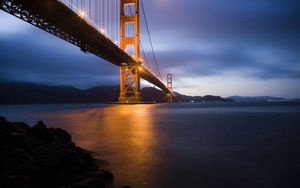 Preview wallpaper golden gate bridge, landscape, san francisco, california, usa