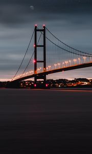 Preview wallpaper golden gate, bridge, night, strait, san francisco