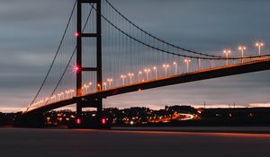 Preview wallpaper golden gate, bridge, night, strait, san francisco