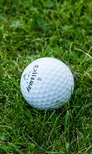 Preview wallpaper golf, ball, grass