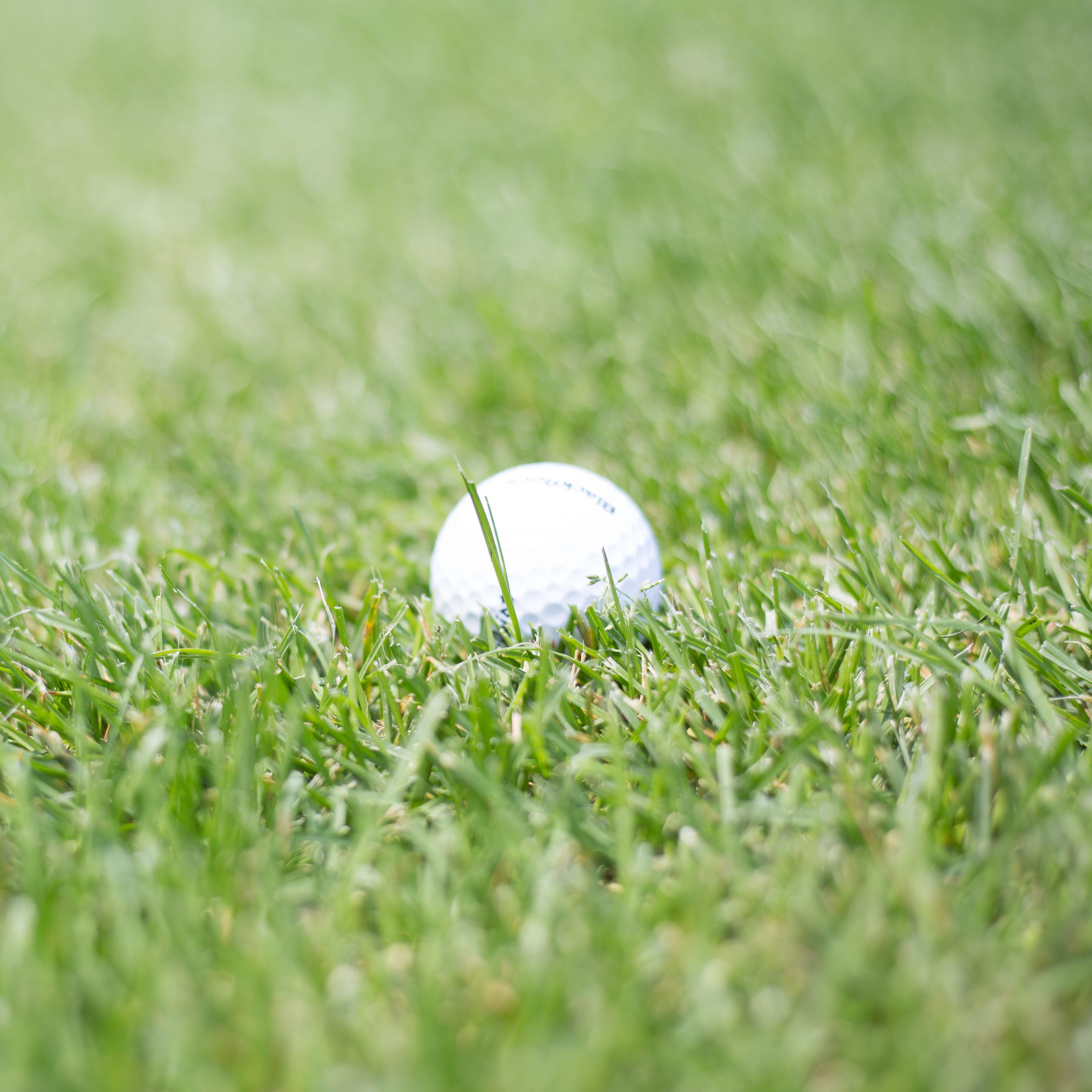 2780x2780 Wallpaper golf, ball, grass, sport
