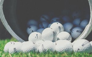 Preview wallpaper golf, balls, nike