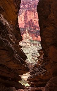Preview wallpaper gorge, canyon, rocks, stones, mountains