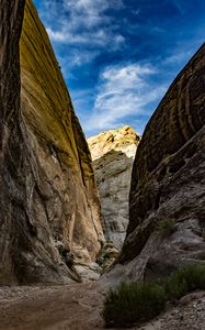Preview wallpaper gorge, canyon, rocks, stone