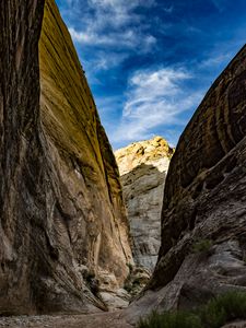 Preview wallpaper gorge, canyon, rocks, stone