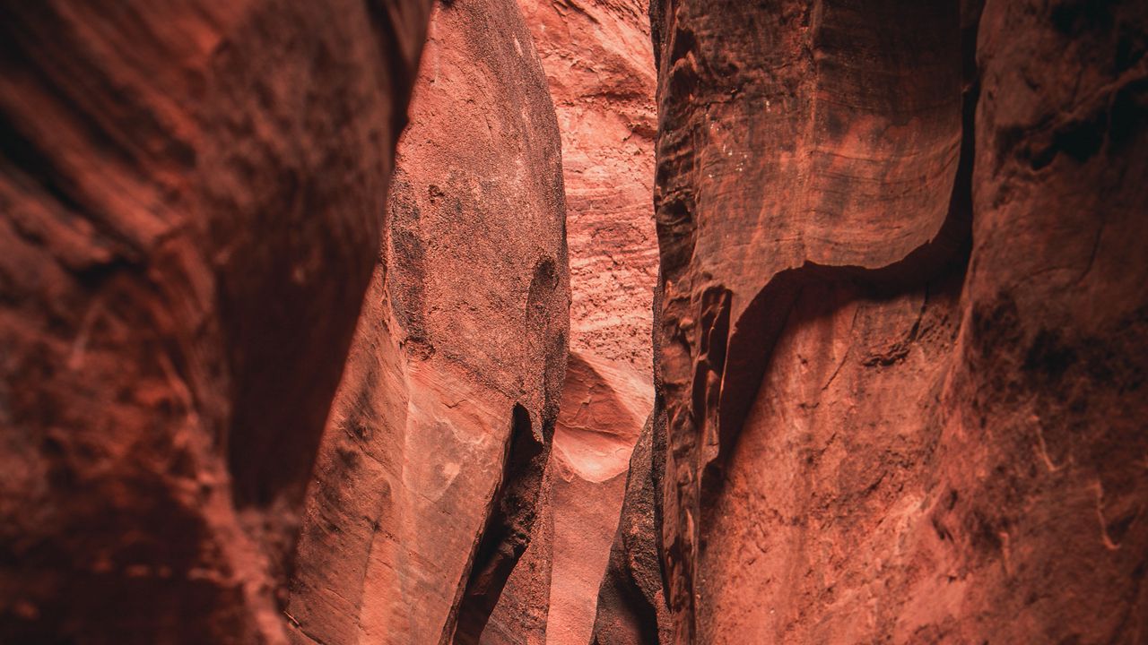 Wallpaper gorge, cave, rocks, stone