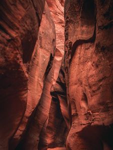 Preview wallpaper gorge, cave, rocks, stone