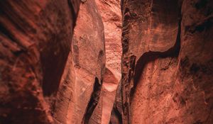Preview wallpaper gorge, cave, rocks, stone