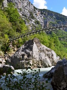 Preview wallpaper gorges du verdon, france, provence, bridge