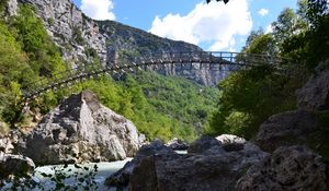 Preview wallpaper gorges du verdon, france, provence, bridge