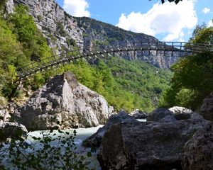 Preview wallpaper gorges du verdon, france, provence, bridge