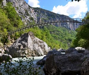 Preview wallpaper gorges du verdon, france, provence, bridge