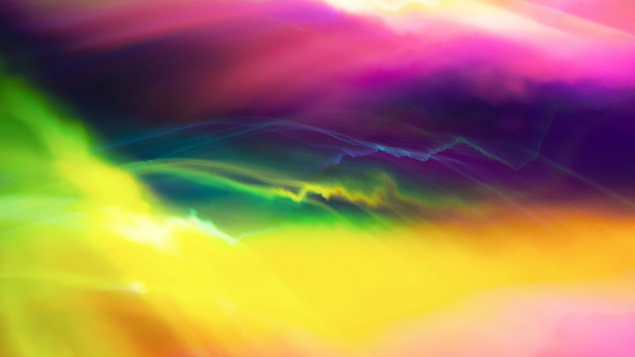 Download wallpaper 1280x720 gradient, abstraction, colorful, distortion,  rays hd, hdv, 720p hd background