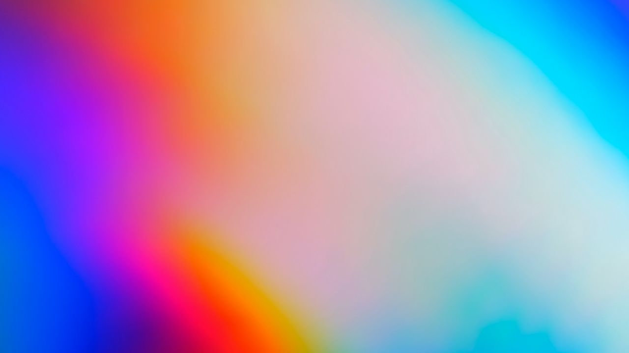 Wallpaper gradient, blur, colorful, spectrum