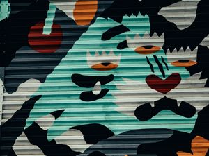Preview wallpaper graffiti, street art, wall, paint