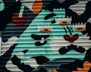 Preview wallpaper graffiti, street art, wall, paint