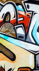 Preview wallpaper graffiti, wall, art, street art, colorful