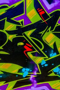 Preview wallpaper graffiti, wall, inscription, street art