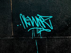 Preview wallpaper graffiti, wall, inscription, paint