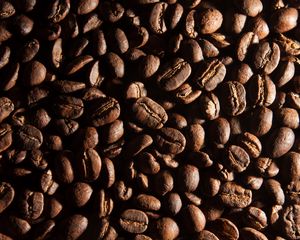 Preview wallpaper grains, coffee, caffeine, brown