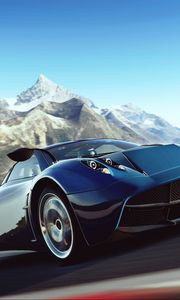 Preview wallpaper gran turismo-6, driving simulator, speed, art, pagani huayra