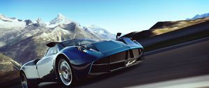 Preview wallpaper gran turismo-6, driving simulator, speed, art, pagani huayra