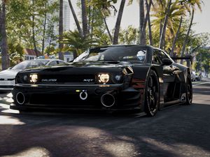 Preview wallpaper gran turismo, car, tuning, black