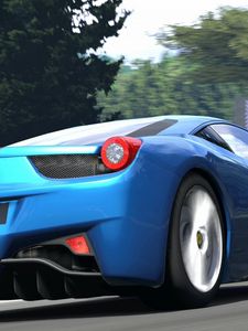 Preview wallpaper gran turismo, ferrari 458, italia