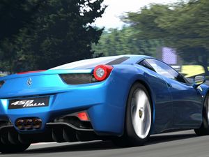 Preview wallpaper gran turismo, ferrari 458, italia