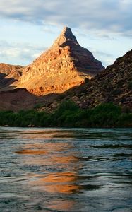 Preview wallpaper grand canyon, canyon, rocks, lake