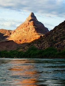 Preview wallpaper grand canyon, canyon, rocks, lake