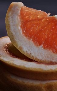 Preview wallpaper grapefruit, citrus, sliced