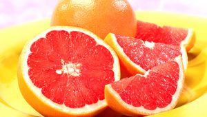 Preview wallpaper grapefruit, segments, orange, citrus