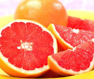 Preview wallpaper grapefruit, segments, orange, citrus