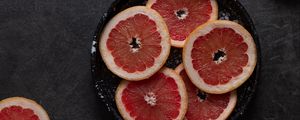 Preview wallpaper grapefruit, slices, still life, fruit