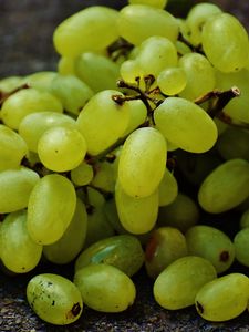 Preview wallpaper grapes, berries, fruit, ripe