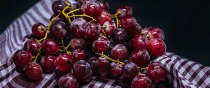 Preview wallpaper grapes, fruits, berries, bunch, ripe