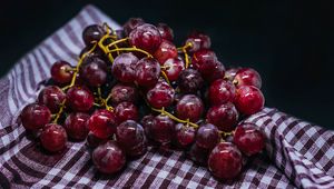 Preview wallpaper grapes, fruits, berries, bunch, ripe