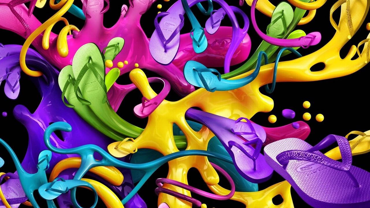 Wallpaper graphic, colorful, marco, bright