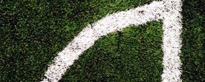 Preview wallpaper grass, marking, field
