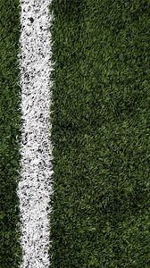 Preview wallpaper grass, stadium, paint, marking, green